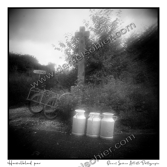 Création photographique noir et blanc argentique